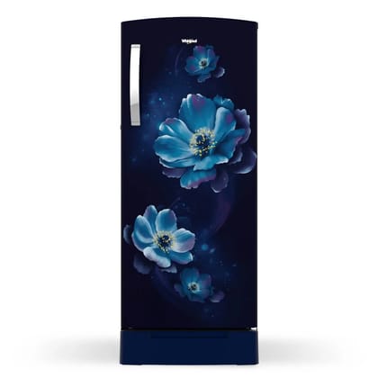 Icemagic Pro 207L 5 Star Single Door Refrigerator with Base Draw Sapphire Antelia
