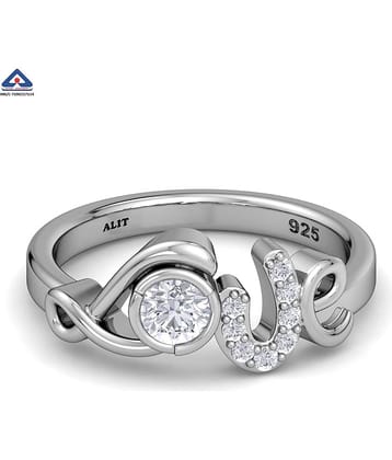 ALITJEWELLERY - Silver Rings ( Pack of 1 )