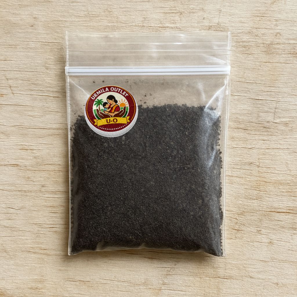 Urmila Outlet's black salt powder