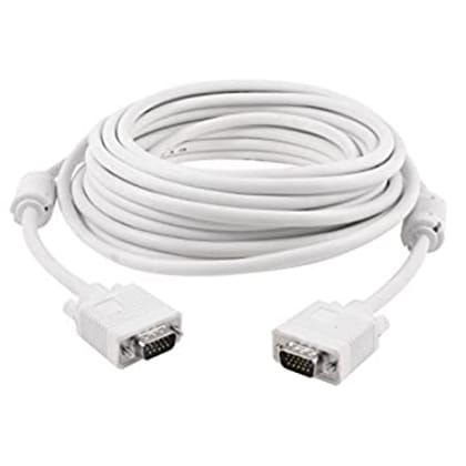 VGA Male to Male ,15-Pin Cable/Adapter for PC, Monitor, Projector, Laptop, TV, LCD/LED - 10 Mtr