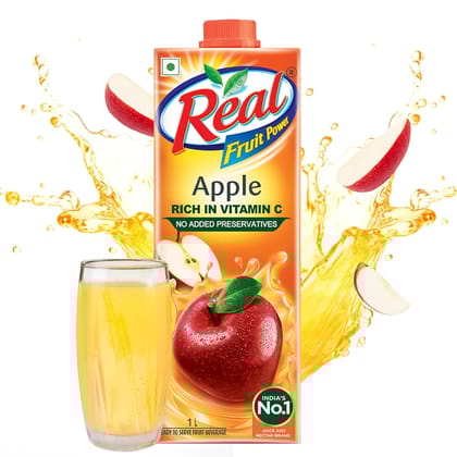 Real Fruit Power Juice - Apple, 1 L