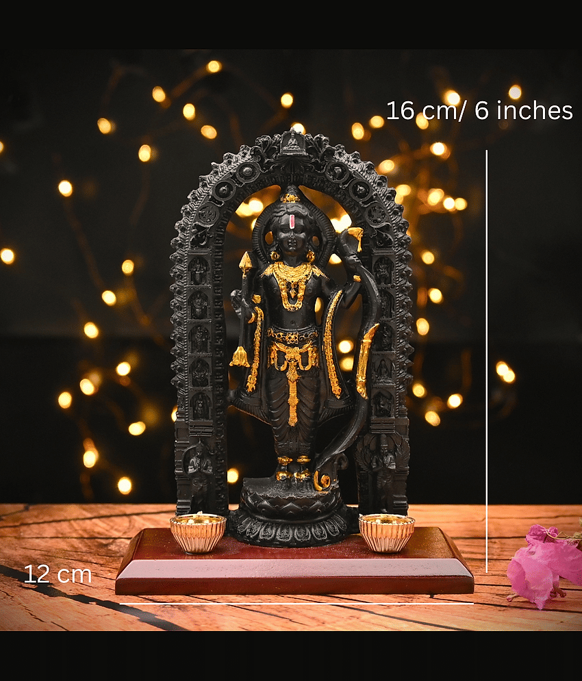 ServDharm Resin Lord Ram Idol ( 16 cm )