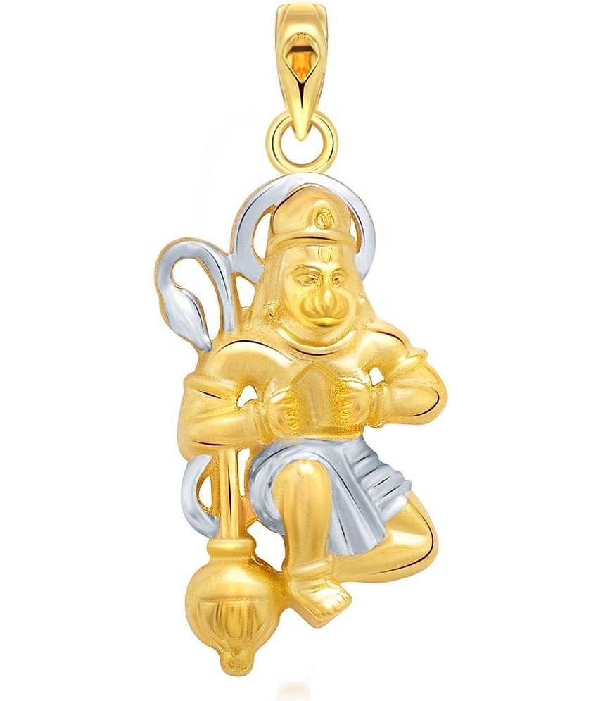 Vighnaharta Gold Alloy Pendant