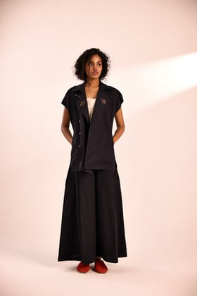 Ebony Evening Jacket-XS