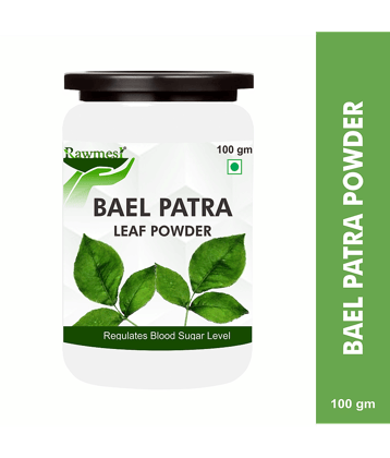 Rawmest Bael Patra Leaf For Diabetes Powder 100 Gm Pack of 1