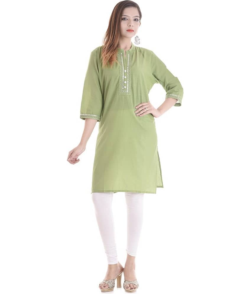 Cotton Short Kurti For Women (Pack of 1)