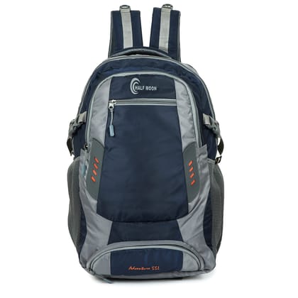 Half Moon Extra Large Size 55L Waterproof Rucksack Bags/Trekking Back packs for Man | Luggage Bag for Travelling with Laptop Compartment & Rain cover | For Hiking, Travel Backpack for Men & Women Half Moon Extra Large Size 55L Waterproof Rucksack Bags/Tr