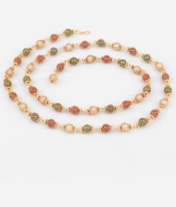 FASHION FRILL Gold Plated Brass Chain ( Pack of 1 )