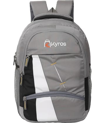 Kyros GREY Polyester Backpack ( 45 Ltrs )