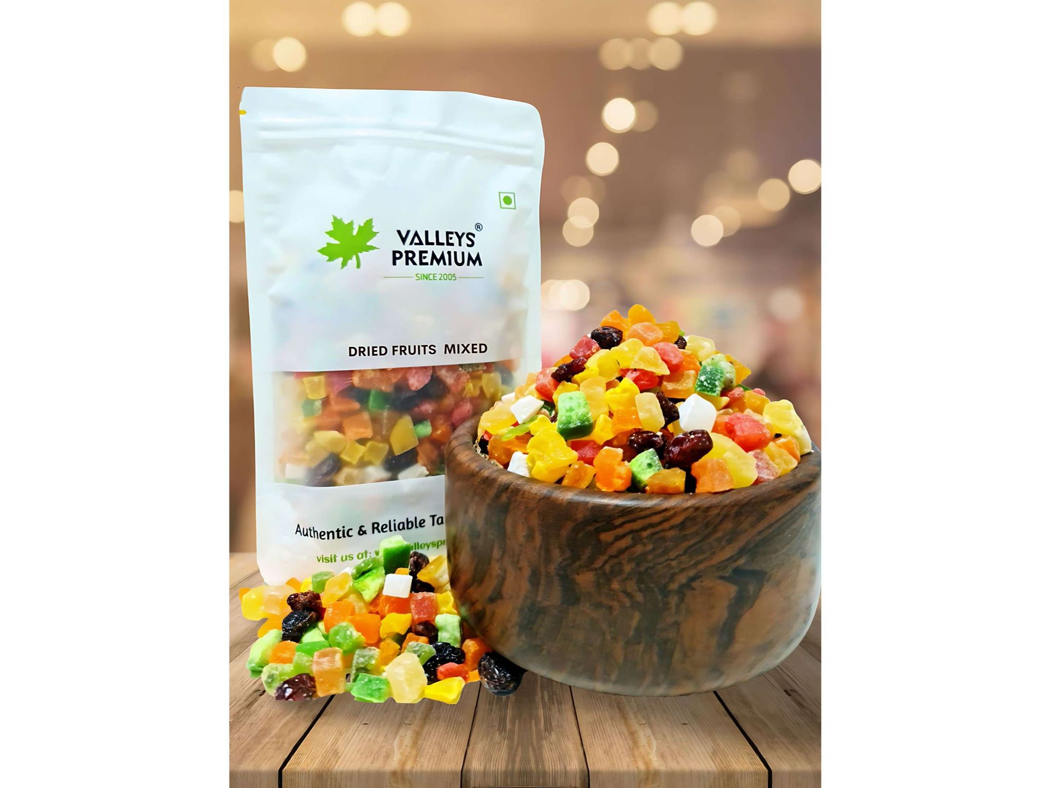 Valleys Premium Healthy Dry fruit Trail Mix - 400 Gram