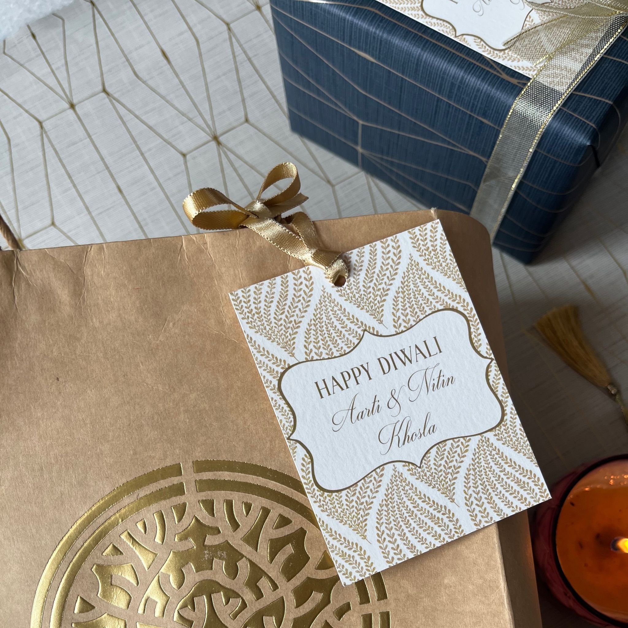 Ribbon Tags - Decor-16 Ribbon Tags
