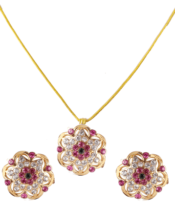 gilher - Multi Color Pendant set ( Pack of 1 )