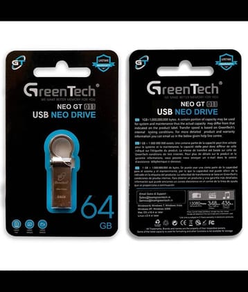 GREEN TECH 64 GB NEO SERIES PENDRIVE