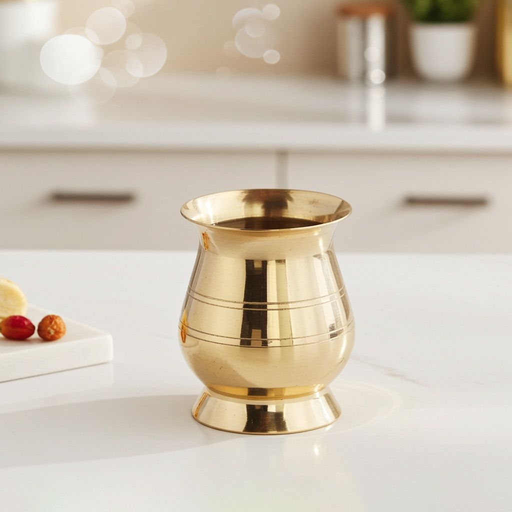 Brass Balam Lota No. 1 , 100 ML (ZMAS227 C)