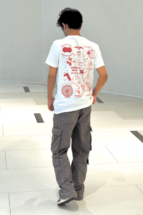 White Swift Tee-S