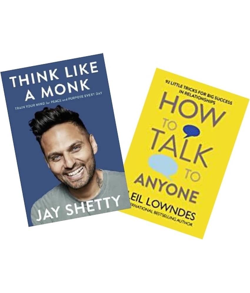 Think Like A Monk+How to talk to anyone