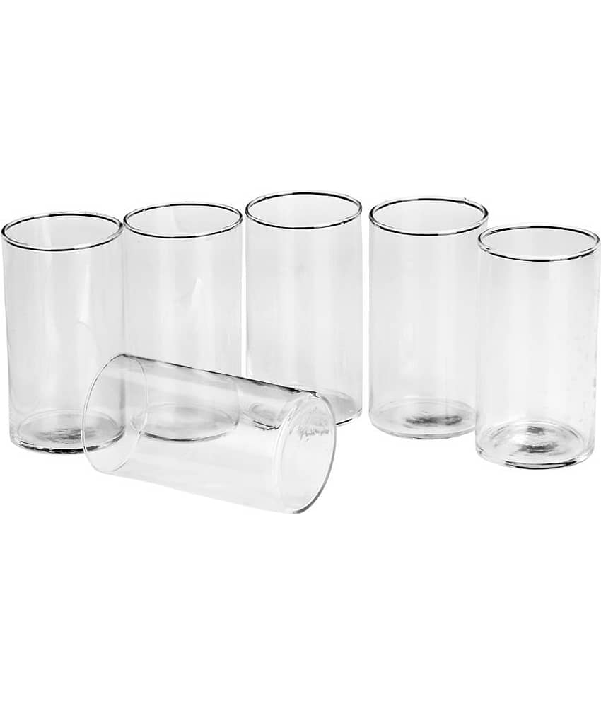Somil Water/Juice  Glasses Set,  280 ML - (Pack Of 6)