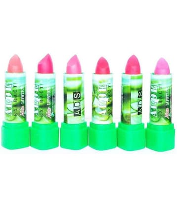 ADS Aloe Extract Lipstick Set Of 6 4.5 gm