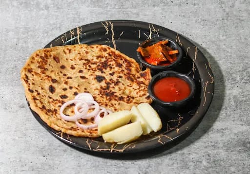 Mustard Oil Aloo Paratha