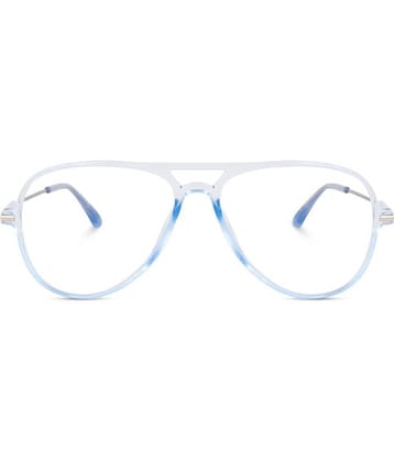Peter Jones Blue Full Rim Pilot Computer Glasses ( Pack of 1 )