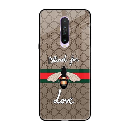Blind For Love Glass case for Poco X2