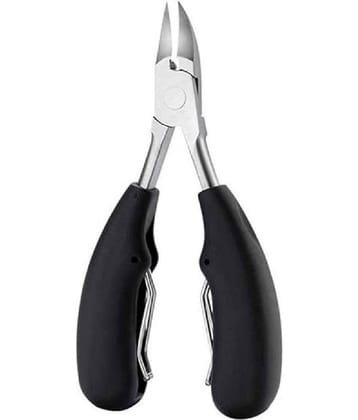 Nail Cutter for Men & Women,Podiatrist Toenail Cuticle Cutter,Professional Thick & Ingrown Toe Nail Clippers, (Black)