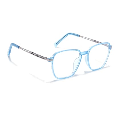 Blue Square Eyeglasses for Men & Women (99001FMG6811-C4)