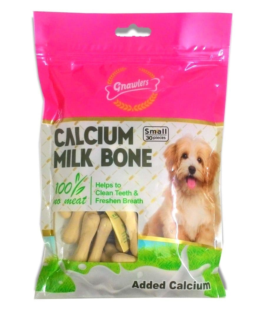 Gnawlers Calcium Milk Bone Pink 30X1 270gm