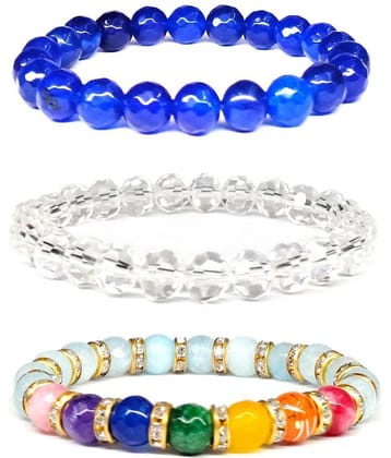 DAIVYA WELLNESS - Multicolor Bracelet ( Pack of 3 )