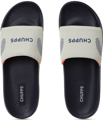 CHUPPS Blue Men's Slide Flip Flop