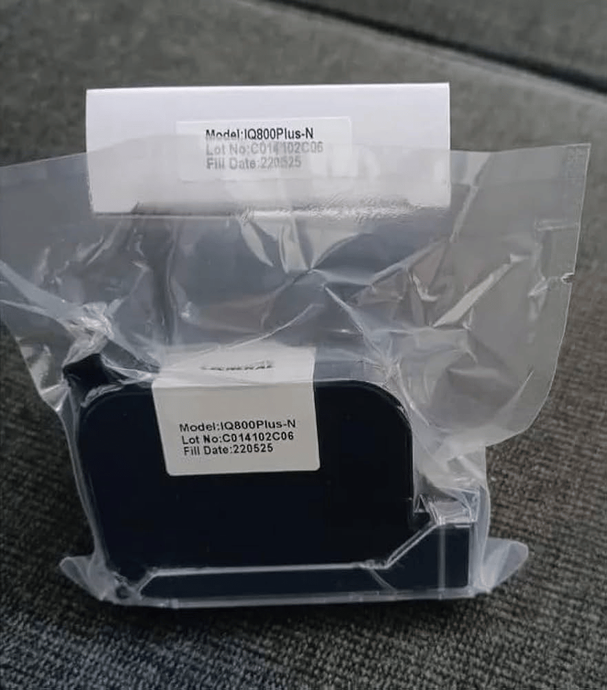 General IQ800 Plus N  Black Solvent Printer Ink Cartridge, 12.7mm, Black Solvent Ink Cartridge