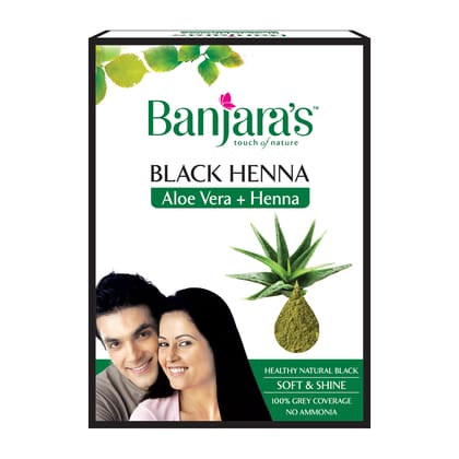 Black Henna with Aloevera 50gms (10g X 5) MRP -70/-
