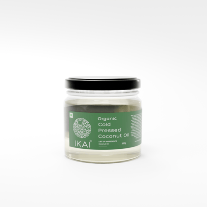 Organic Cold Pressed Coconut Oil | Wood Pressed | Cooking Oil | 250ml