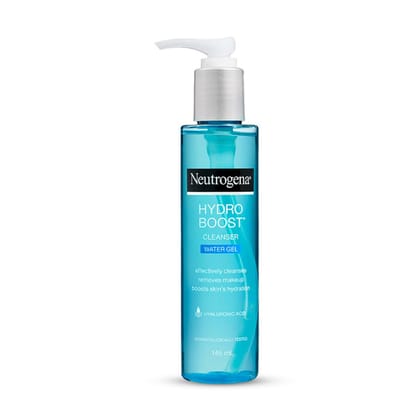 Neutrogena Hydro Boost Cleanser | Water Gel Formula | Hyaluronic Infused | Water-Based | Dry Skin | Moisturizing & Refreshing | Hydrated & Nourished Complexion | 200ml (Pack of 1) Neutrogena Hydro Boost Cleanser | Water Gel Formula | Hyaluronic Infused |