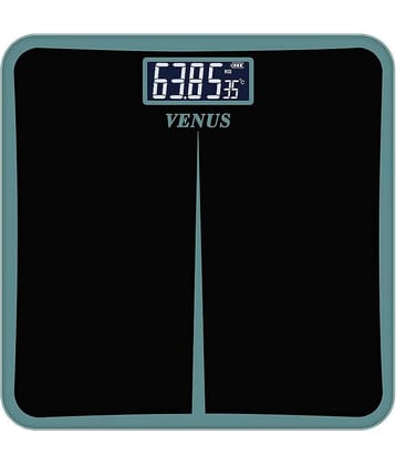 Venus Electronic Digital LCD Body Weighing Scales EPS-8199-New-Black
