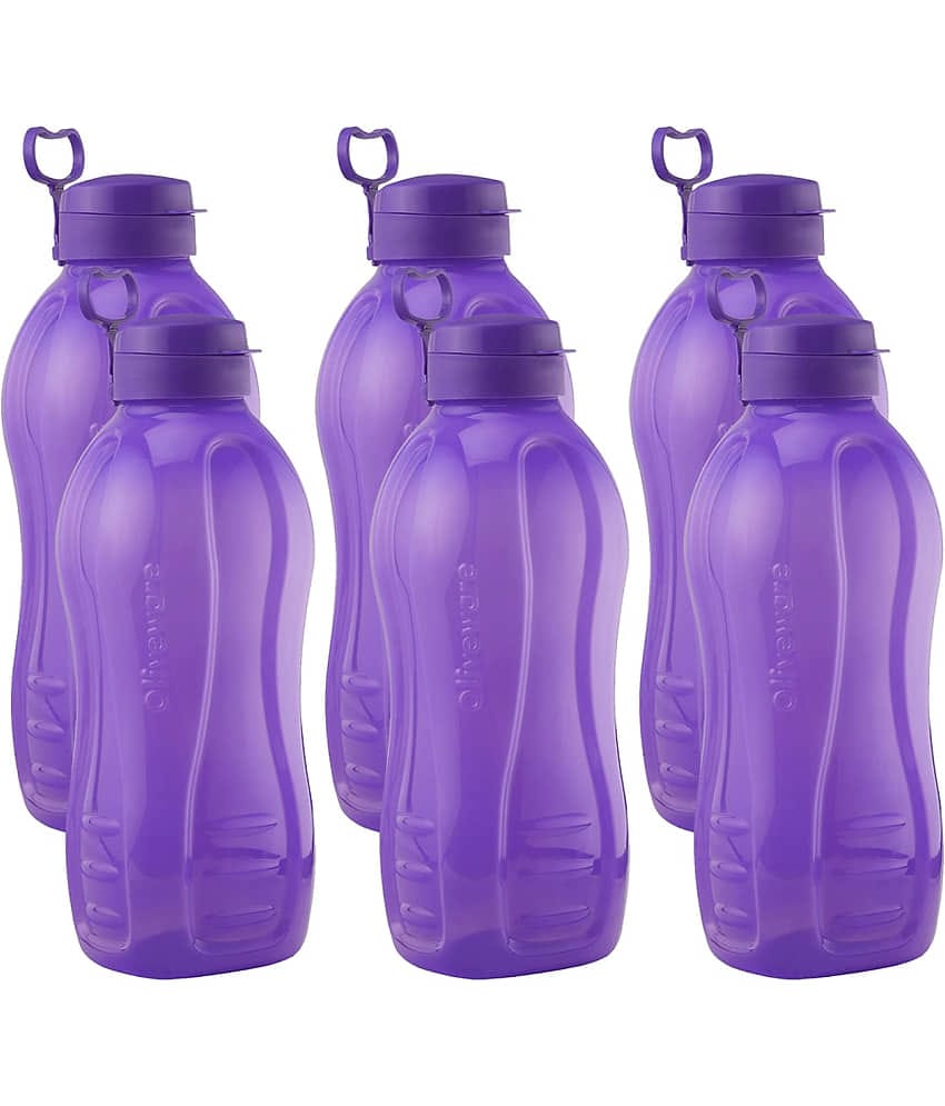 Oliveware Purple Water Bottle 2000 mL ( Set of 6 )