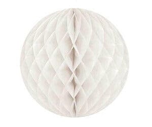 10" Honeycomb Ball White