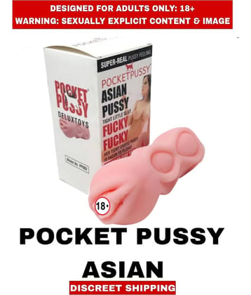 Pocket Pussy Asian Realistic Masturbator