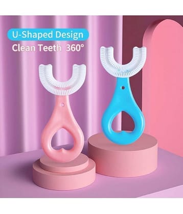 Meena Fashion Multi-Colour Baby Toothbrush ( 2 pcs )