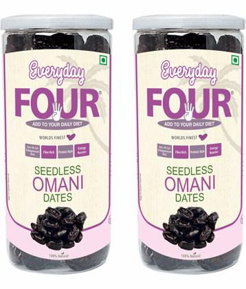 Everyday Four 800g Seedless Omani Dates (Khajoor)
