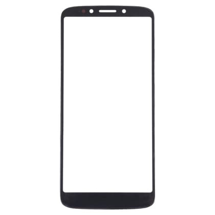 Front Glass Touch Screen for Motorola Moto G6 Play Black