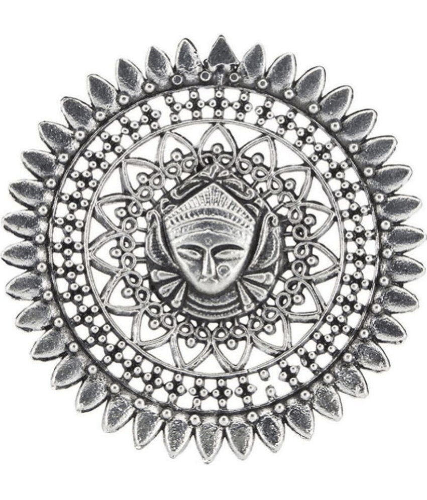 Sunhari Jewels - Silver Silver Ring ( Pack of 1 )