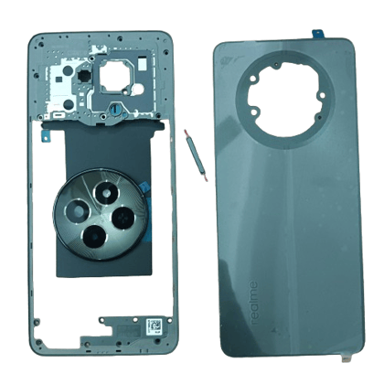 Full Complete Housing Body Back Panel Compatible With Realme 12-Green