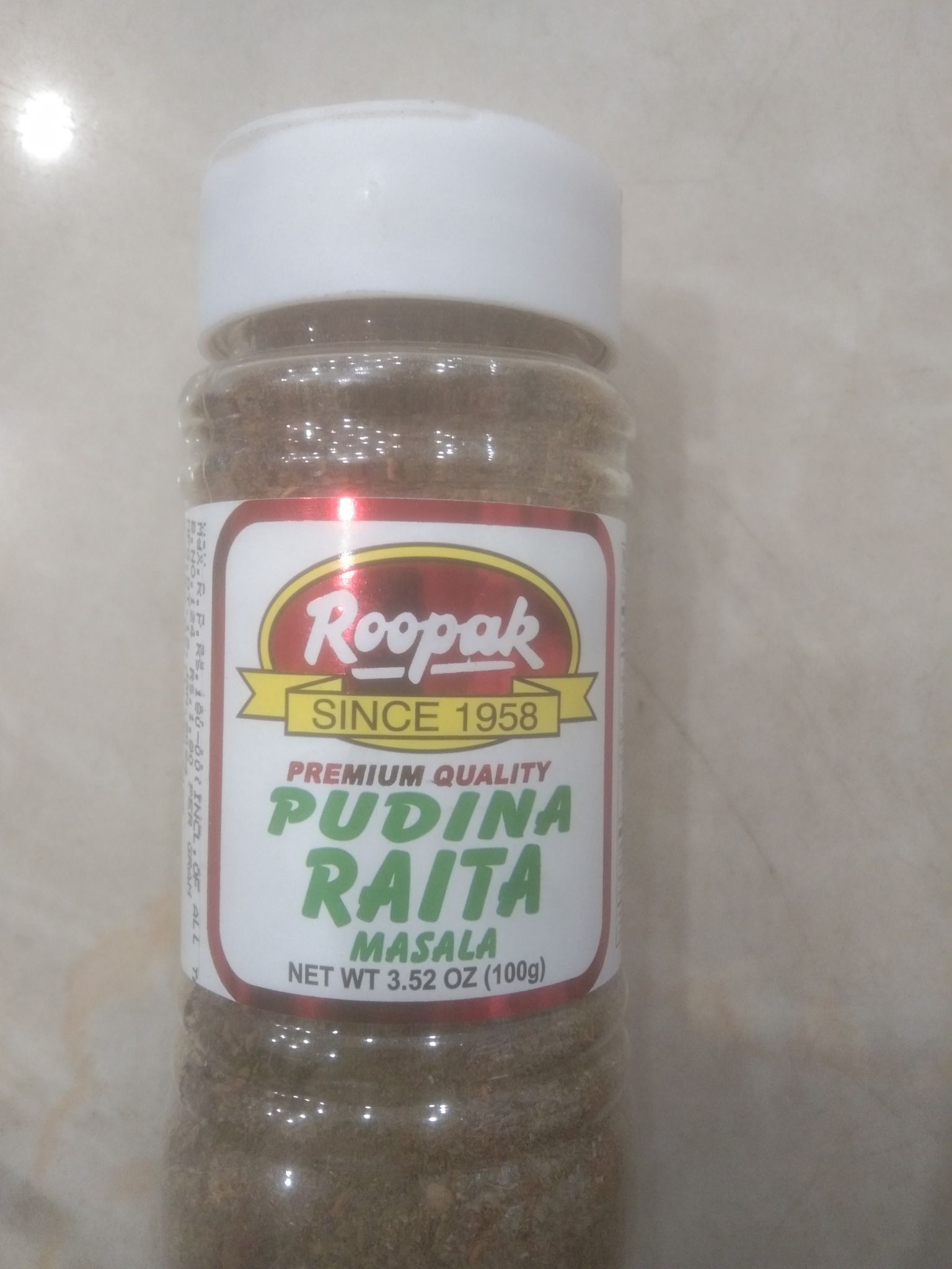 Roopak Pudina Raita Masala 