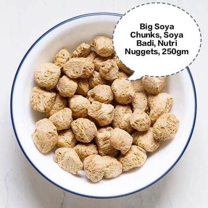 Big Soya Chunks, Soya Badi, Nutri Nuggets, Soya Bari 250gm