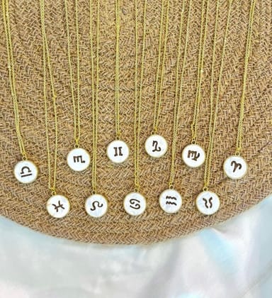 Zodiac Signs Pendants-Aquarius