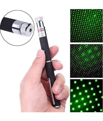 AmtiQ High Quality Disco Green Laser Pointer