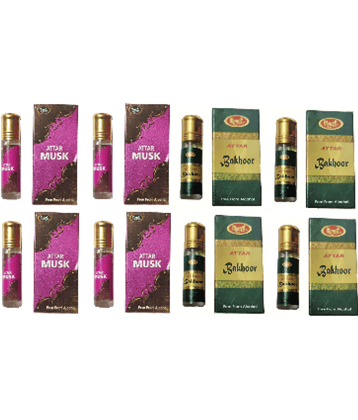MONET 4 ATTAR MUSK ,4 ATTAR BAKHOOR ,8 ML EACH ,PACK OF 8 . MONET 4 ATTAR MUSK ,4 ATTAR BAKHOOR ,8 ML EACH ,PACK OF 8 .