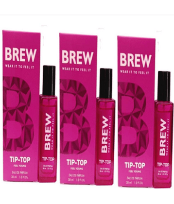 Brew - 3 TIP TOP PERFUME ,30 ML EACH , PACK OF 3 . Eau De Parfum (EDP) For Unisex 90 ( Pack of 3 )