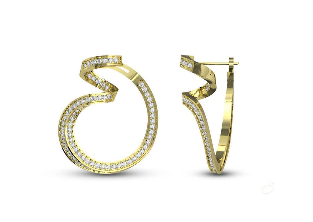 Luminous Dainty Hoop Earrings